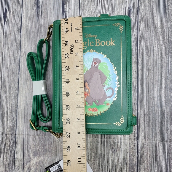 Loungefly NWT Disney The Jungle Book Convertible Crossbody Purse Bag - Picture 13 of 15